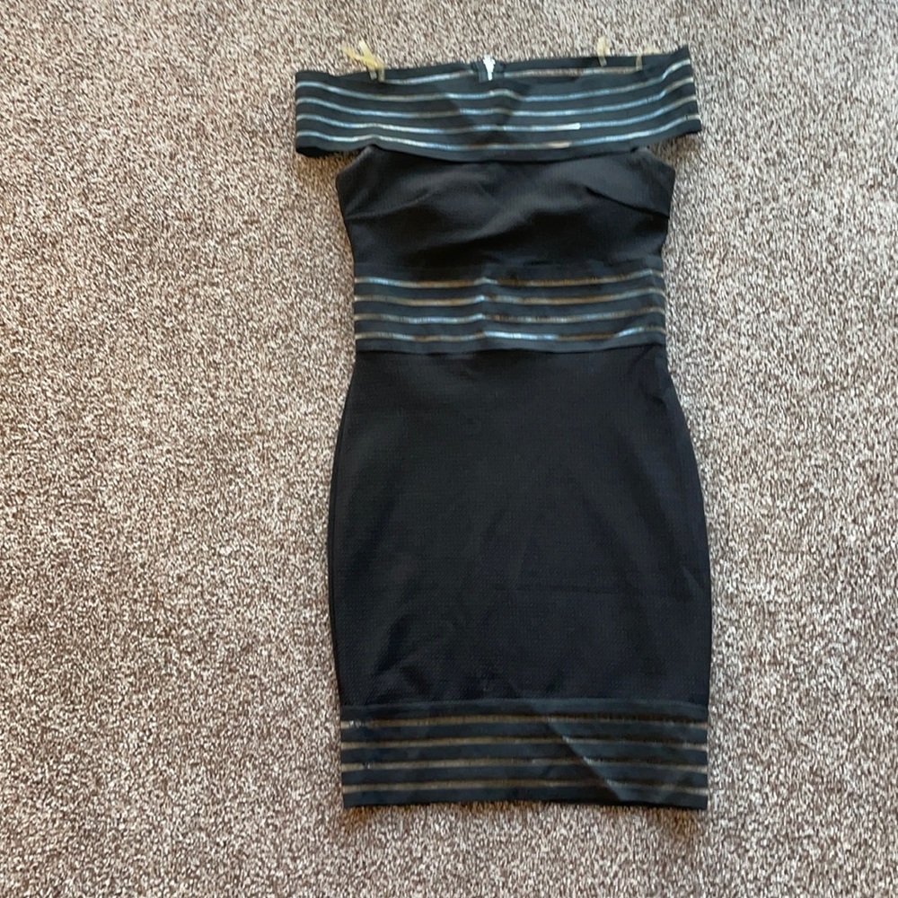 Off the shoulders dress